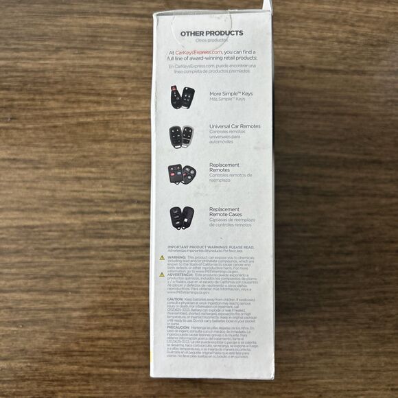 Simple Key 3 Function Key Replacement For Chrysler, Doge, Jeep - Complete Kit - Picture 4 of 6